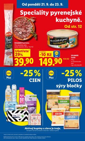 aktuální leták Lidl 21.9.2026-23.9.2026