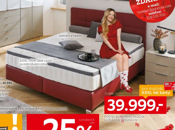 Postel boxspring
