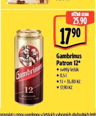 Gambrinus Patron 12*