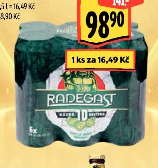 Radegast Rázna 10 6pack
