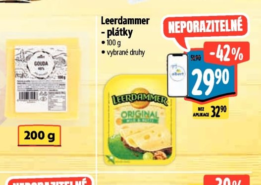 Leerdammer - plátky