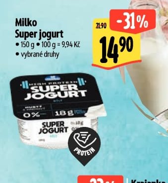 Milko Super jogurt