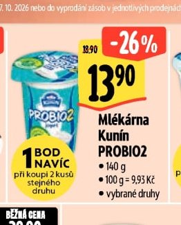 Mlékárna Kunín PROBIO2