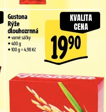 Gustona Rýže dlouhozrnná