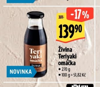 Živina Teriyaki omáčka