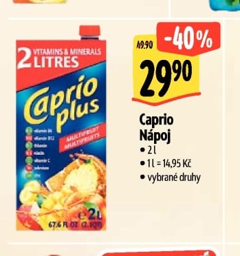 Caprio Nápoj