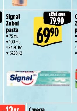 Signal Zubní pasta