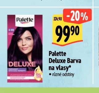 Palette Deluxe Barva na vlasy