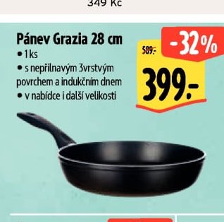 Pánev Grazia 28 cm