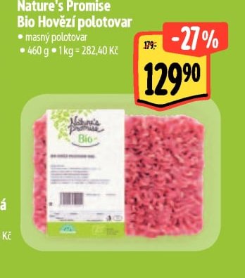 Nature's Promise Bio Hovězí polotovar