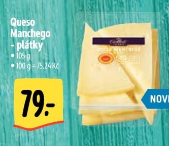 Queso Manchego - plátky