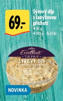Sýrový dip s lanýžovou příchutí