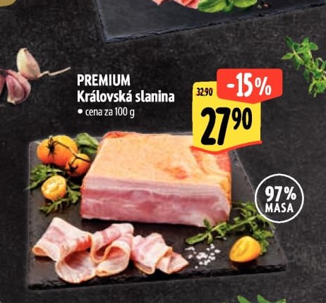 PREMIUM Královská slanina