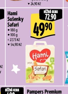 Hami Sušenky Safari