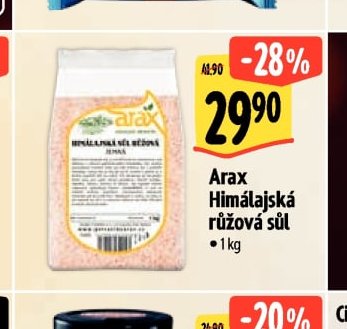 Arax Himalájská růžová sůl