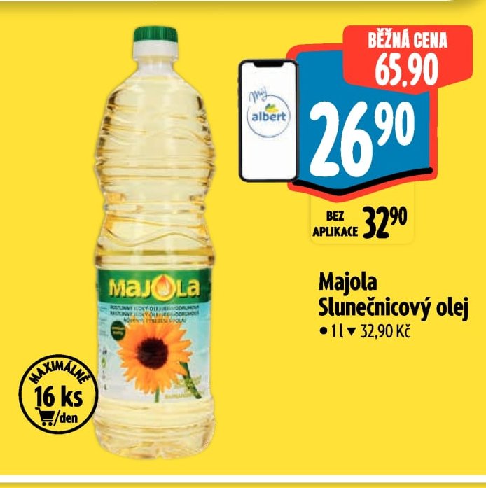 Majola Slunečnicový olej