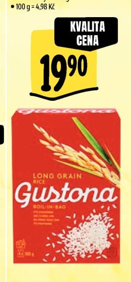 Gustona Rýže dlouhozrnná
