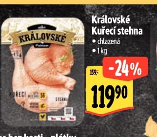 Královské kuřecí stehna
