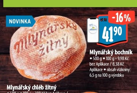 Mlynářský bochník