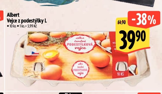 Albert Vejce z podestýlky L