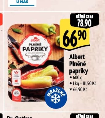 Albert Plněné papriky