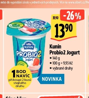 Kunín Probio2 Jogurt