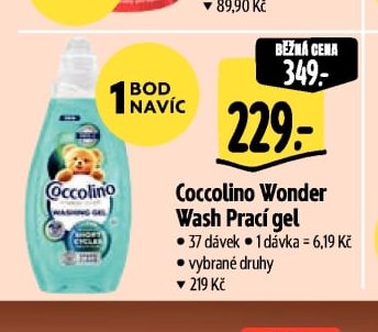 Coccolino Wonder Wash Prací gel