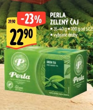 PERLA ZELENÝ ČAJ