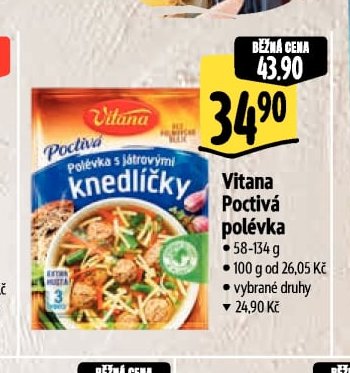 Vitana Poctivá polévka