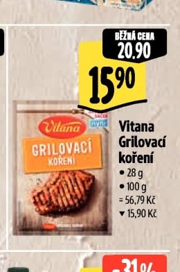 Vitana Grilovací koření