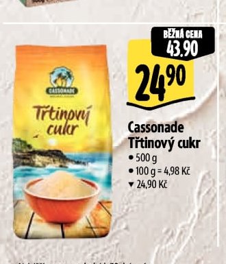 Cassonade Třtinový cukr