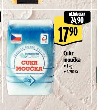 Cukr moučka