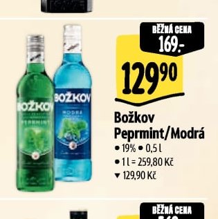 Božkov Peprmint/Modrá
