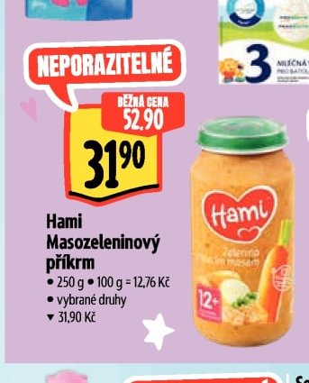 Hami Masozeleninový příkrm