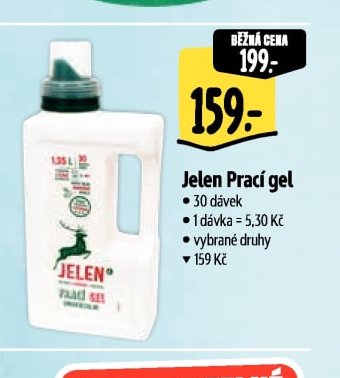 Jelen Prací gel