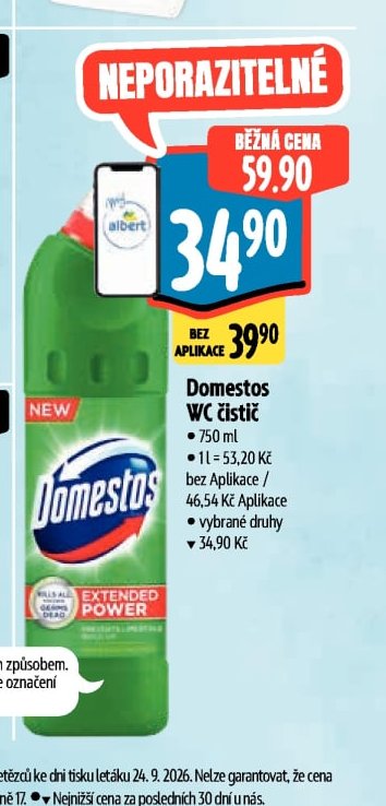 Domestos WC čistič