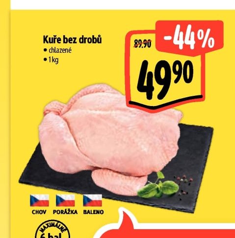 Kuře bez drobů