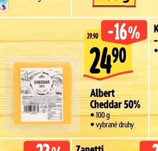 Albert Cheddar 50%