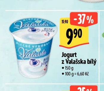 Jogurt z Valašska bílý