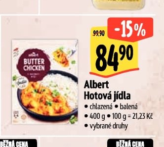 Albert Hotová jídla
