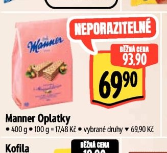 Manner Oplatky