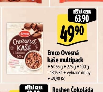 Emco Ovesná kaše multipack