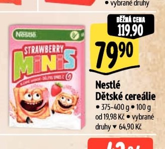 Nestlé Dětské cereálie