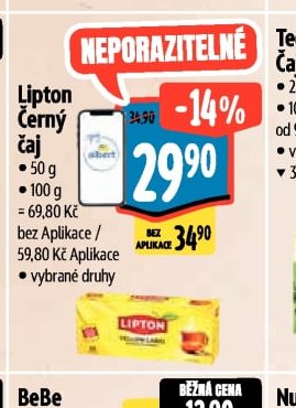 Lipton Černý čaj