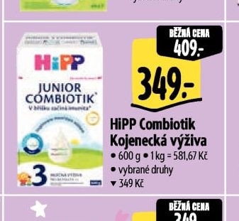 HIPP Combiotik Kojenecká výživa
