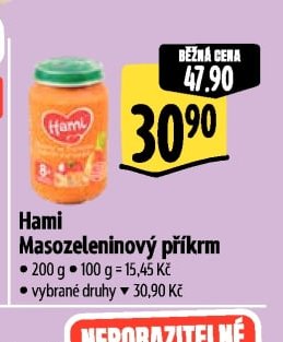 Hami Masozeleninový příkrm
