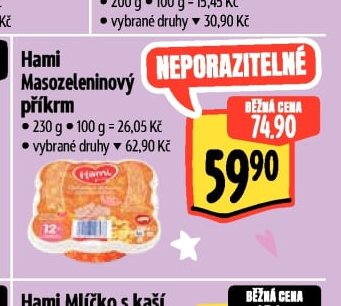 Hami Masozeleninový příkrm