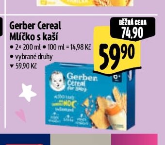 Gerber Cereal Mlíčko s kaší