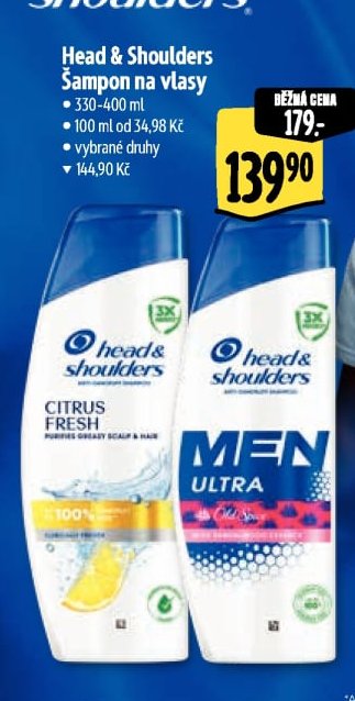 Head & Shoulders Šampon na vlasy