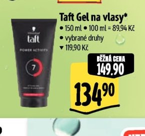 Taft Gel na vlasy
